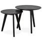 Coffee and/or side table ESPINO - black - wood