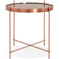 Side table ESPEJO MINI - copper - glass