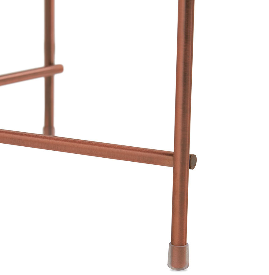 Side table ESPEJO MINI - copper - glass