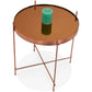 Side table ESPEJO MINI - copper - glass
