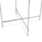 Side table ESPEJO MINI - chrome - glass