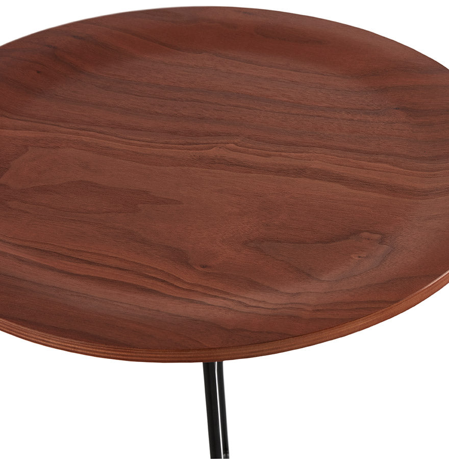 Side table OOLA - walnut - wood