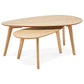Salon- en/of bijzettafel LULEA - naturel - hout