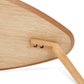Salon- en/of bijzettafel LULEA - naturel - hout