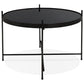 Coffee and/or side table ESPEJO MEDIUM - black - glass