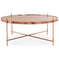 Coffee and/or side table ESPEJO BIG - copper - glass