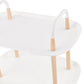 Trolley SERVY - white - plastic