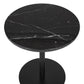 Bijzettafel MINERAL - zwart - glas