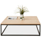 Coffee table PRETTI - natural - wood