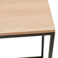 Consoletafel MYRIAM - naturel - hout