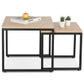Salon- en/of bijzettafel GLISS - naturel - hout