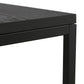 Salon and/or side table GLISS - black wood