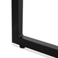 Salon and/or side table GLISS - black wood