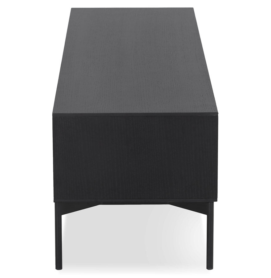 TV Furniture ACONIT - black - wood