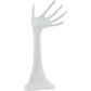 Jewelery stand HAND - white - metal