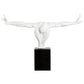 Figurine DIVE - white - glass fiber reinforced plastic