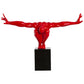 Figurine DIVE - red - glass fiber reinforced plastic