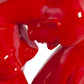 Image thinking woman - red - glass fiber reinforced plastic