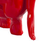 Image thinking woman - red - glass fiber reinforced plastic