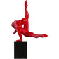 Figurine MYRON - red - glass fiber reinforced plastic