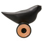 Wall coat rack KOLOMB - black - plastic