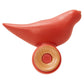 Wandkapstok KOLOMB - rood - kunststof