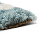 Tapijt NUBO - groenblauw- crème - stof