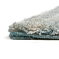 Tapijt KARPET - blauw - beige - stof