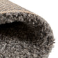 Teppich POAL - dunkelgrau - Stoff