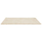 Teppich POAL - Creme - Stoff