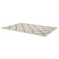 Carpet SAND - cream - black - fabric