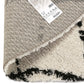 Teppich SAND - Creme - Schwarz - Stoff