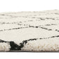 Carpet SAND - cream - black - fabric