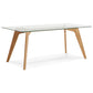Eettafel EKKE - transparant - glas