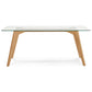 Eettafel EKKE - transparant - glas