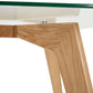Eettafel EKKE - transparant - glas