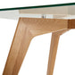 Eettafel EKKE - transparant - glas