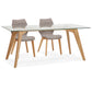 Eettafel EKKE - transparant - glas