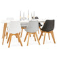 Eettafel SALLY - wit - hout