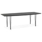 Eettafel STRIK - zwart - hout