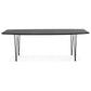 Eettafel STRIK - zwart - hout