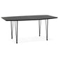 Eettafel STRIK - zwart - hout