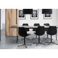 Eettafel STRIK - zwart - hout