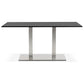 Eettafel SUTTON - zwart - hout