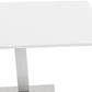 Dining table SUTTON - white - wood