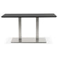 Eettafel RECTA - zwart - hout