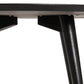 Dining table JANET - black - wood