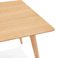 Dining table LUMA - natural - wood