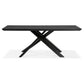 Dining table ROYALTY - black - wood