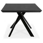 Dining table ROYALTY - black - wood
